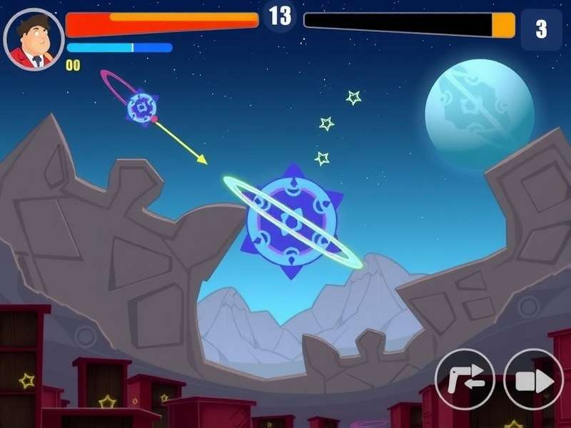 Planetary Punchout Game Screenshot